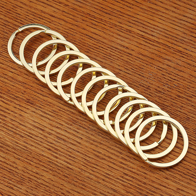 3.0 metal key ring round pendant key connector jewelry versatile accessories hanging ring metal buckle accessories
