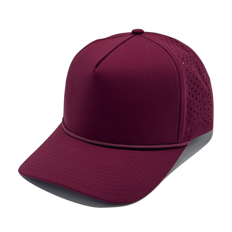 Sombreros de placa de perforación de secado rápido, sombreros de béisbol para mujeres y hombres, sombreros de protección solar casuales al aire libre, sombreros de boca de pato transpirables.