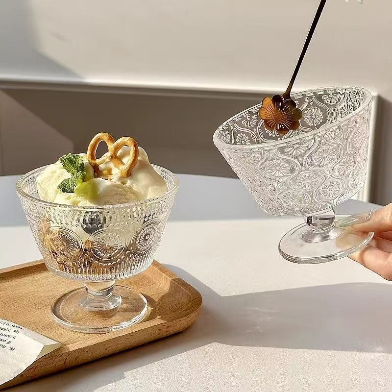 ins-style minimalist glass dessert bowl, yogurt cup, tall ice cream bowl, ice cream cup, yogurt cup ins-style minimalist glass dessert bowl, yogurt cup, tall ice cream bowl, ice cream cup, yogurt cup