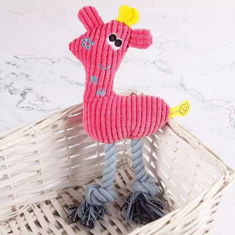 Plush vocal sika deer [rose red]