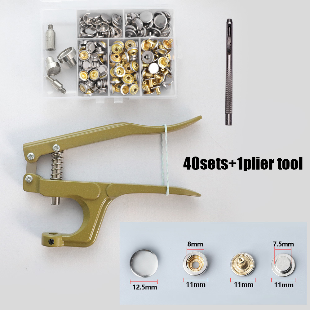 Botones ocultos para ropa