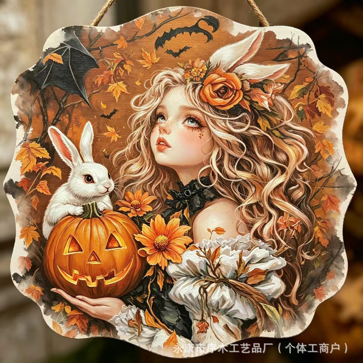 Castillo de calabazas de Halloween77