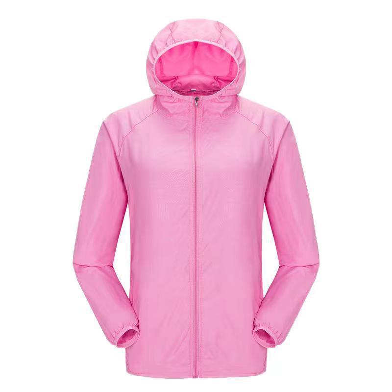 Ropa de piel de protección solar deportiva al aire libre LOGO personalizada ropa de protección solar ligera y transpirable UV impermeable