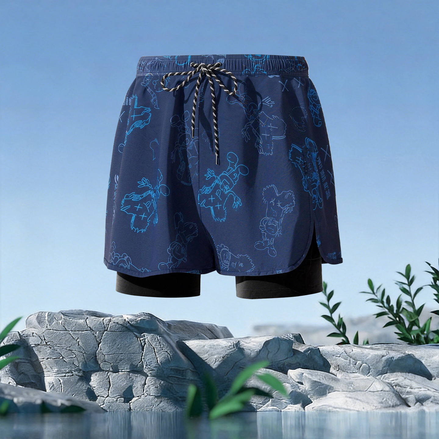 hombrecito azul / 2XL (recomendado 65,00 kg-75,00 kg)