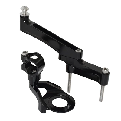 Suitable for Triumph Daytona 675 modified titanium size direction damper anti-swing head steering base bracket