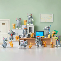 本物のトムとジェリー精神状態テイスティングシリーズブラインドボックストムジェリークリエイティブかわいい人形装飾品卸売