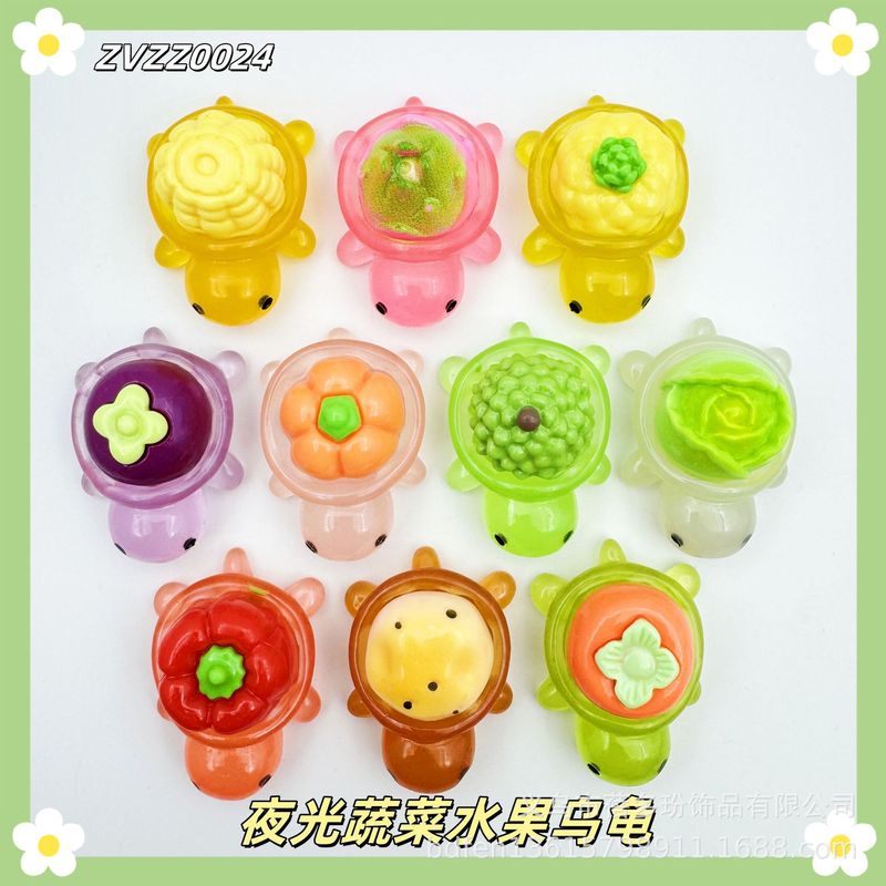 蛍光透明アクリル亀ロブスターカニ盲袋玩具ウミガメの振り子テーブルの装飾がかわいい人形|undefined