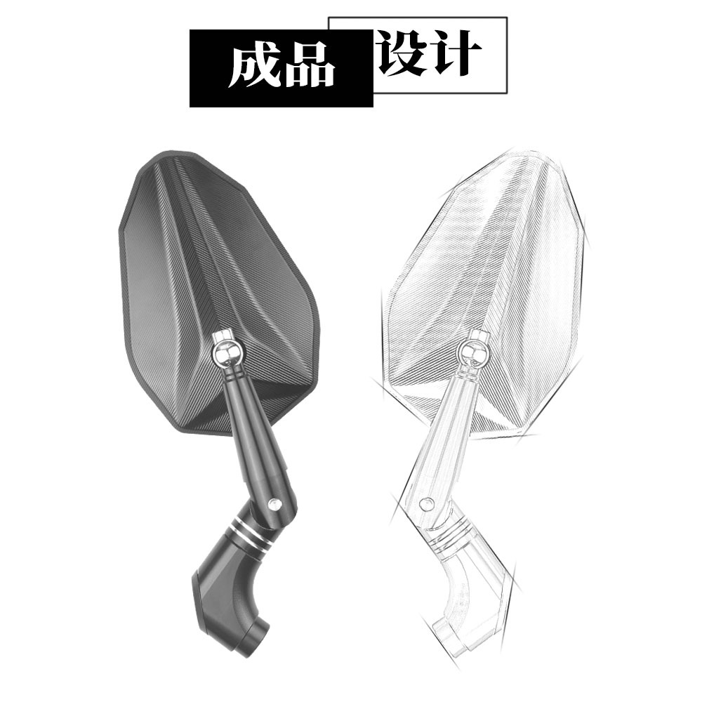 Suitable for No.9 electric car motorcycle Mmax110P mechanic m95c/mzmix modified mirror rearview mirror