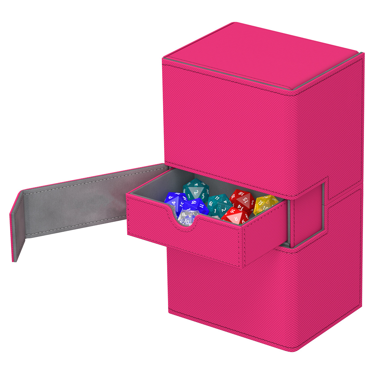 De gama alta 200 + multi-funcional caja de tarjeta de la PU juego de mesa MTG Ultraman tarjeta Bao Ke Meng Wanzhi tarjeta de almacenamiento al por mayor