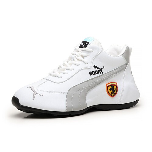 Fall unisex couple's shoes, stylish casual breathable soft soles, leather surface, height increasing dad shoes