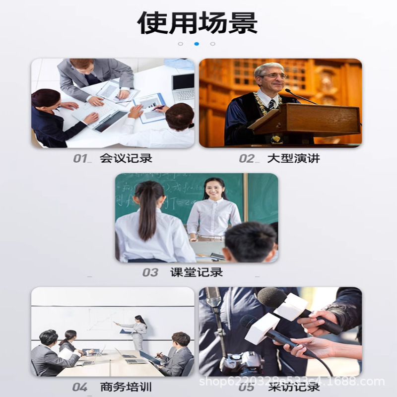 ニューマンW6ボイスレコーダー、プロ仕様高画質ノイズキャンセリング、携帯型、学生授業用テキスト変換、超長時間バッテリー、大容量、イヤホン付き|undefined