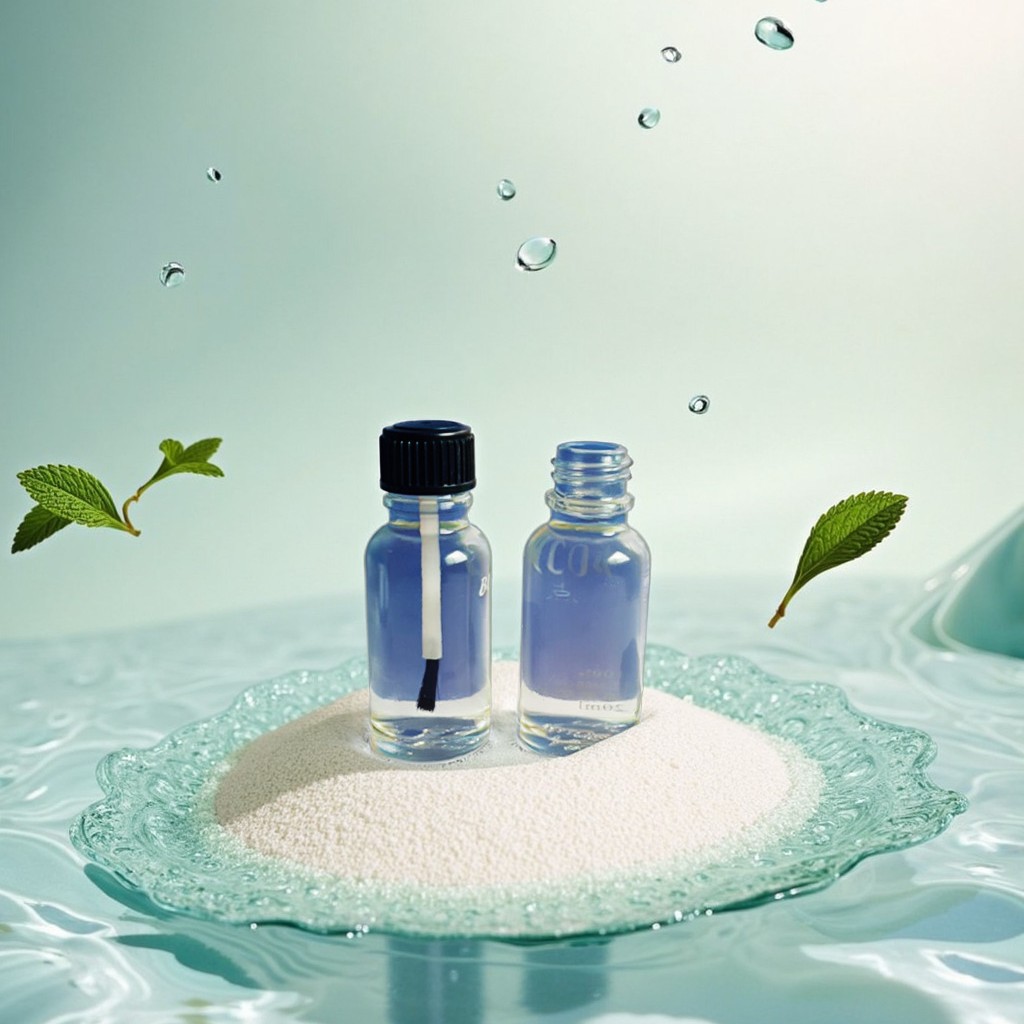 厂家供应50ml透明精油瓶配套毛刷盖 化妆品玻璃瓶