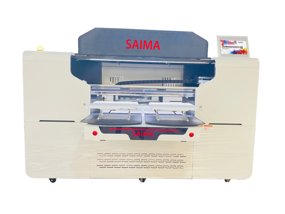 厂家直销100%棉布T恤白墨直喷数码印花机裁片匹布直喷数码印花机