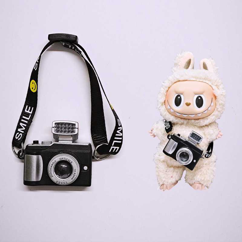 ラブブベビー服 1/2/3 世代 15cm17cm ラブブ服 ヘッドフォン カメラセット labubuv3 ベビー|undefined