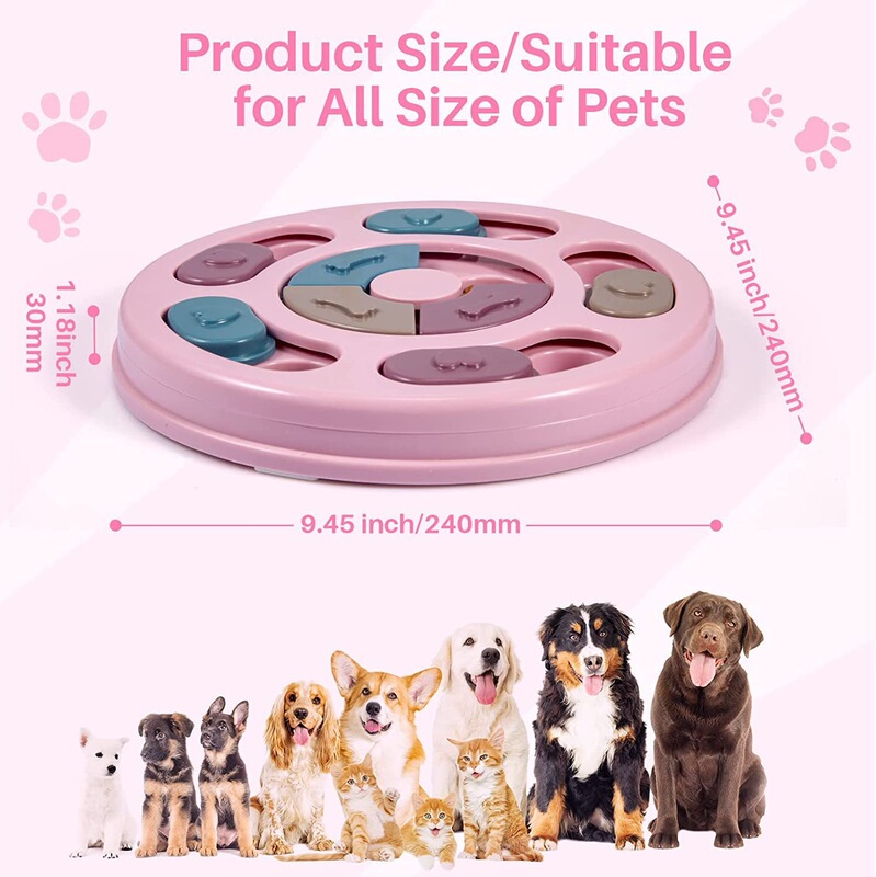 Squeaky Dog Toys, Dog Puzzle Toys, Dog Intelligence Stimulation Training Toys, Dog Chew Toys