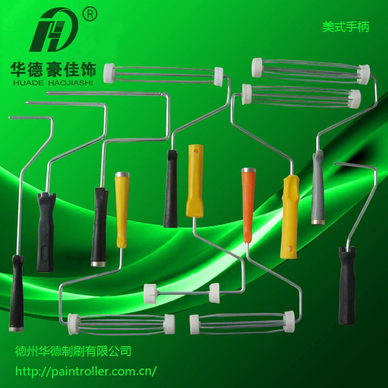 Все виды американской краской Ролик кронштейн ручки 3 дюйма-12 дюймов американский ролик рама оцинкованная хром ролика Рамка Ручки