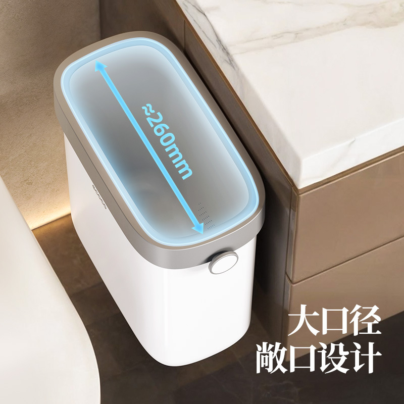 Baño cubo de pared doméstico 2024 nuevo baño inodoro cubo especial de cocina cubo de basura de pared cubo de inodoro