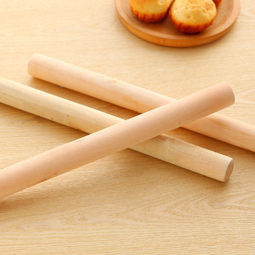 Household rolling pin wholesale solid wood rolling pin food grade wooden rolling pin solid roller flour stick