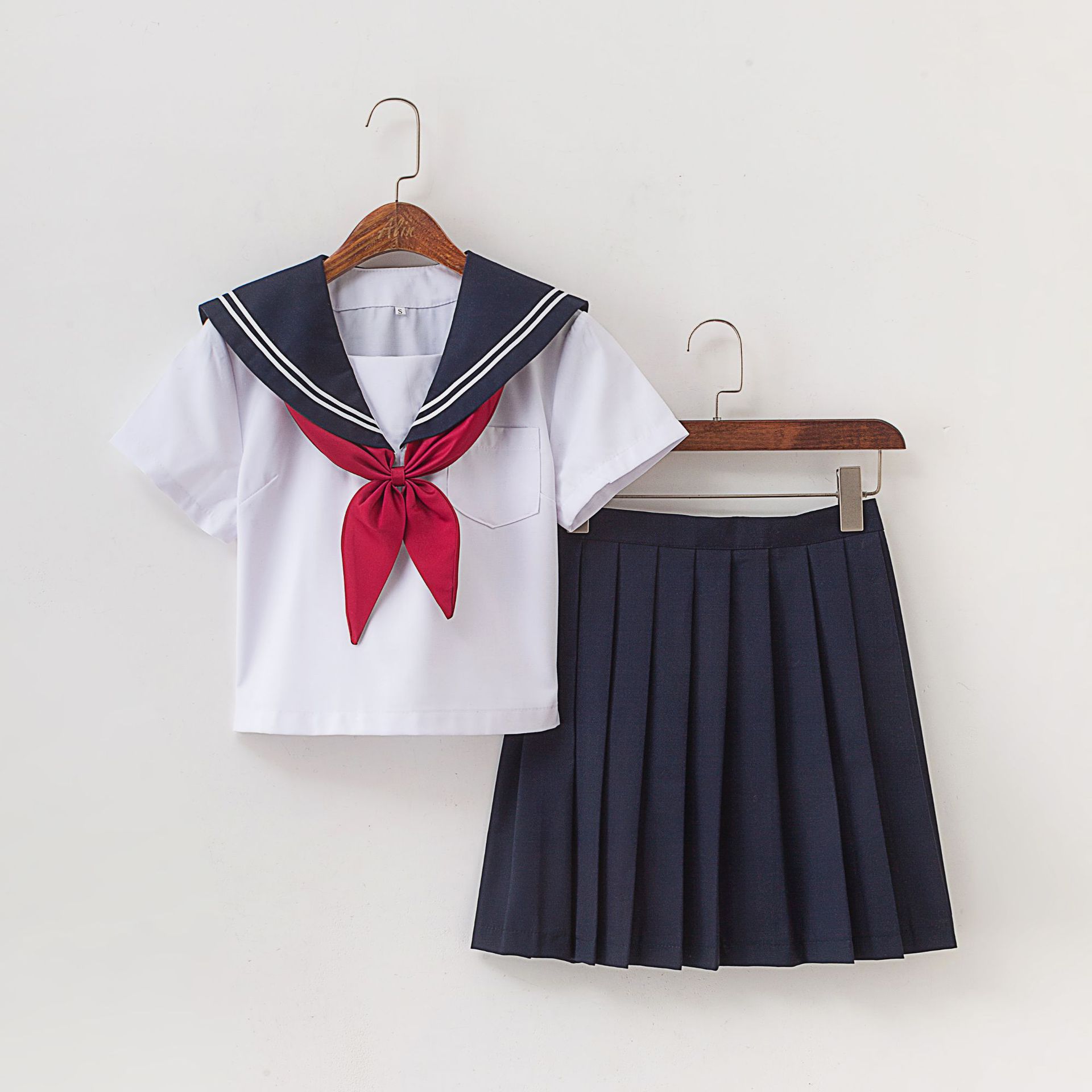 白领二本JK制服裙基础款正品水手服不良日系学院风套装短袖长裙