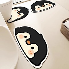 アニメ浴室マット珪藻泥吸水滑り止めマットトイレ三点セット