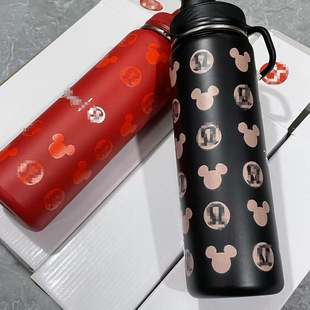 lulu同款运动水瓶露露联名款water bottle户外健身保温杯瑜伽水壶