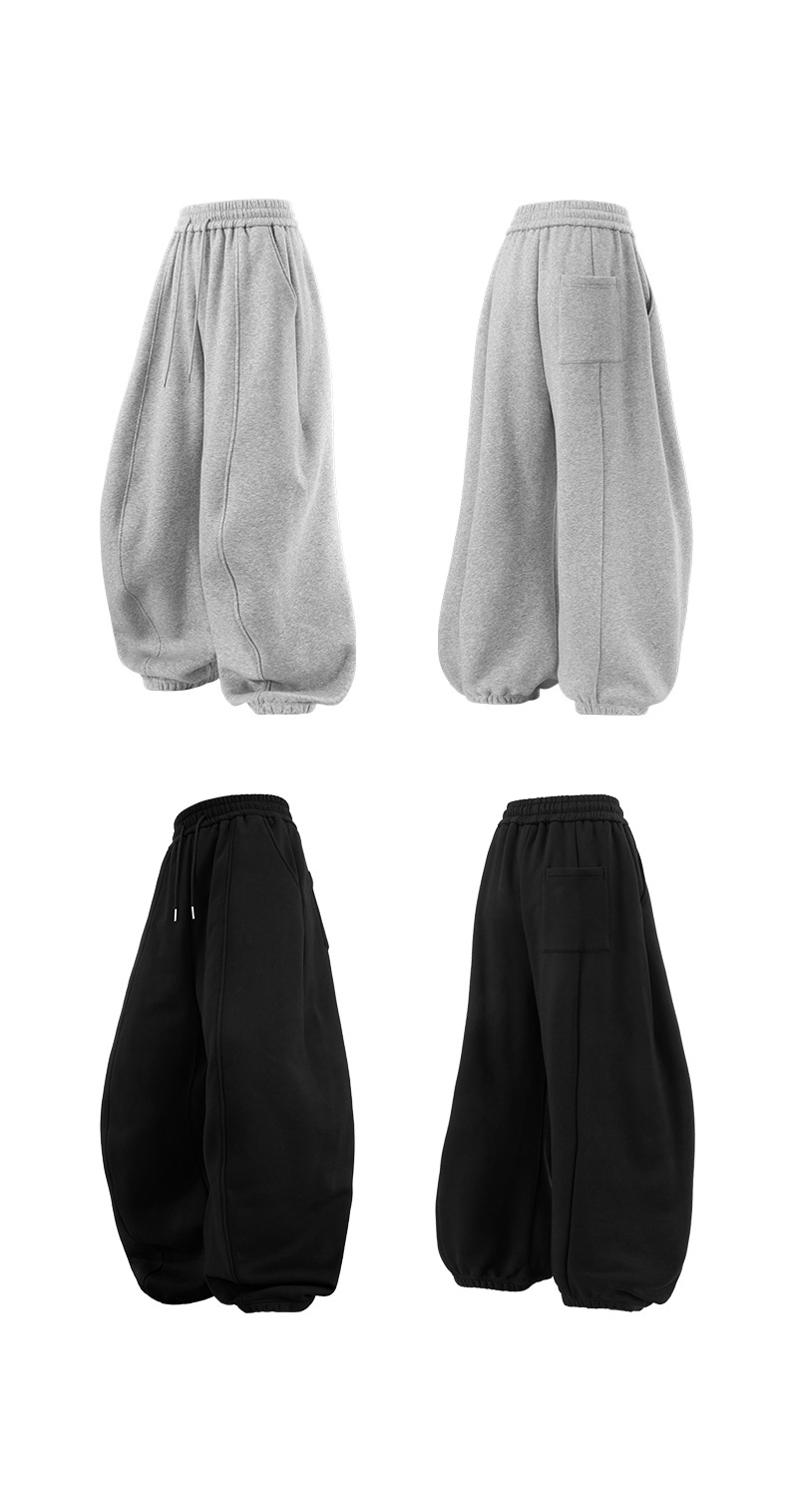Leggings Blade 26 Printemps et Été Nouveau Pantalon de survêtement décontracté en polaire à jambes larges_voghion.com