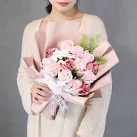 鲜花花艺制品;香皂花;永生花