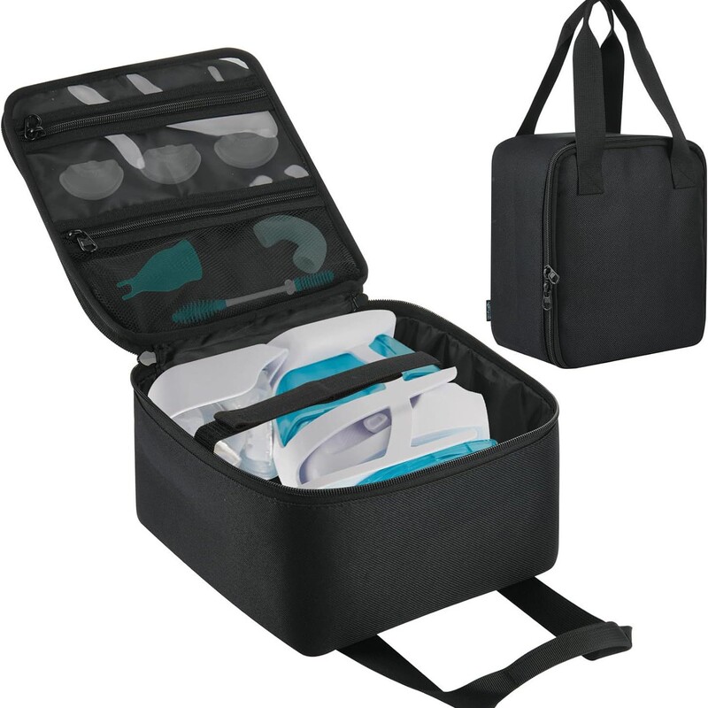 Nose Cleaner Storage Bag Navage Nose Irrigation System Travel Bag Nose Cleaning Bag with Handles Strap