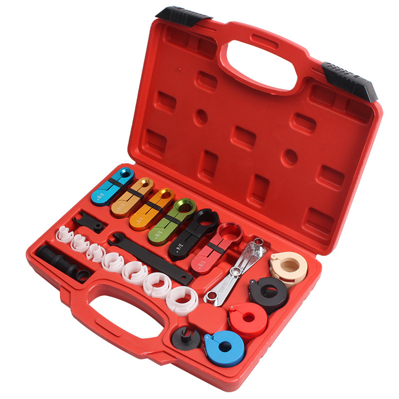 适用22件全车系汽车油管拆卸 空调冷气管拆卸卡扣 冷媒油管工具