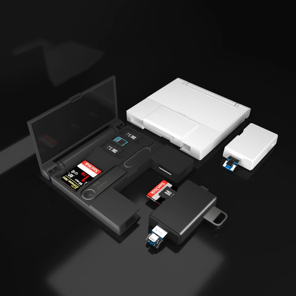 Чёрный (Type-C, Lightning, USB)