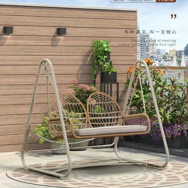 家庭用ハンギングチェアバルコニースイング屋内シングルハンギングチェアスイングラビングルームハンギングバスケットダブルハンモックインターネットセレブかわいいスイング|undefined