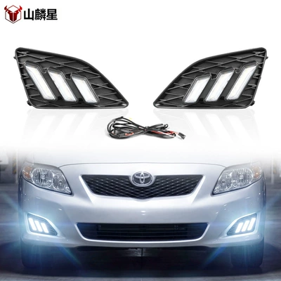 lights Corolla US DRL modified LED – Gündüz işıqları
