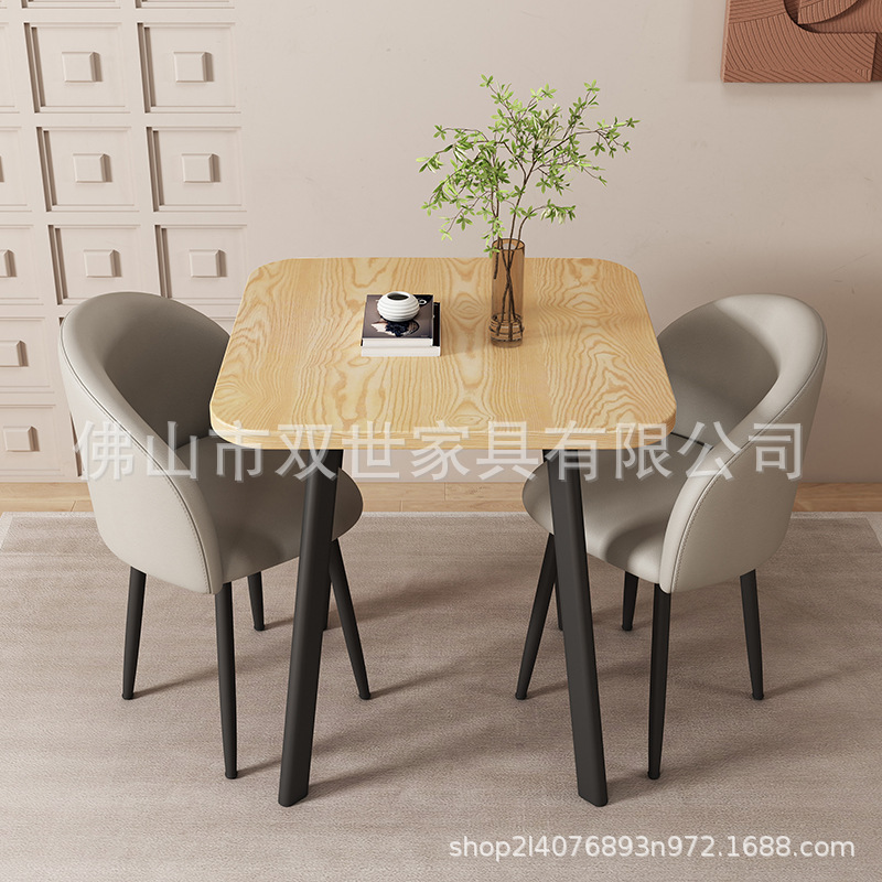 Talk about small tables and chairs one table and two chairs sales office rest area coffee table simple light luxury leisure balcony tables and chairs three-piece set