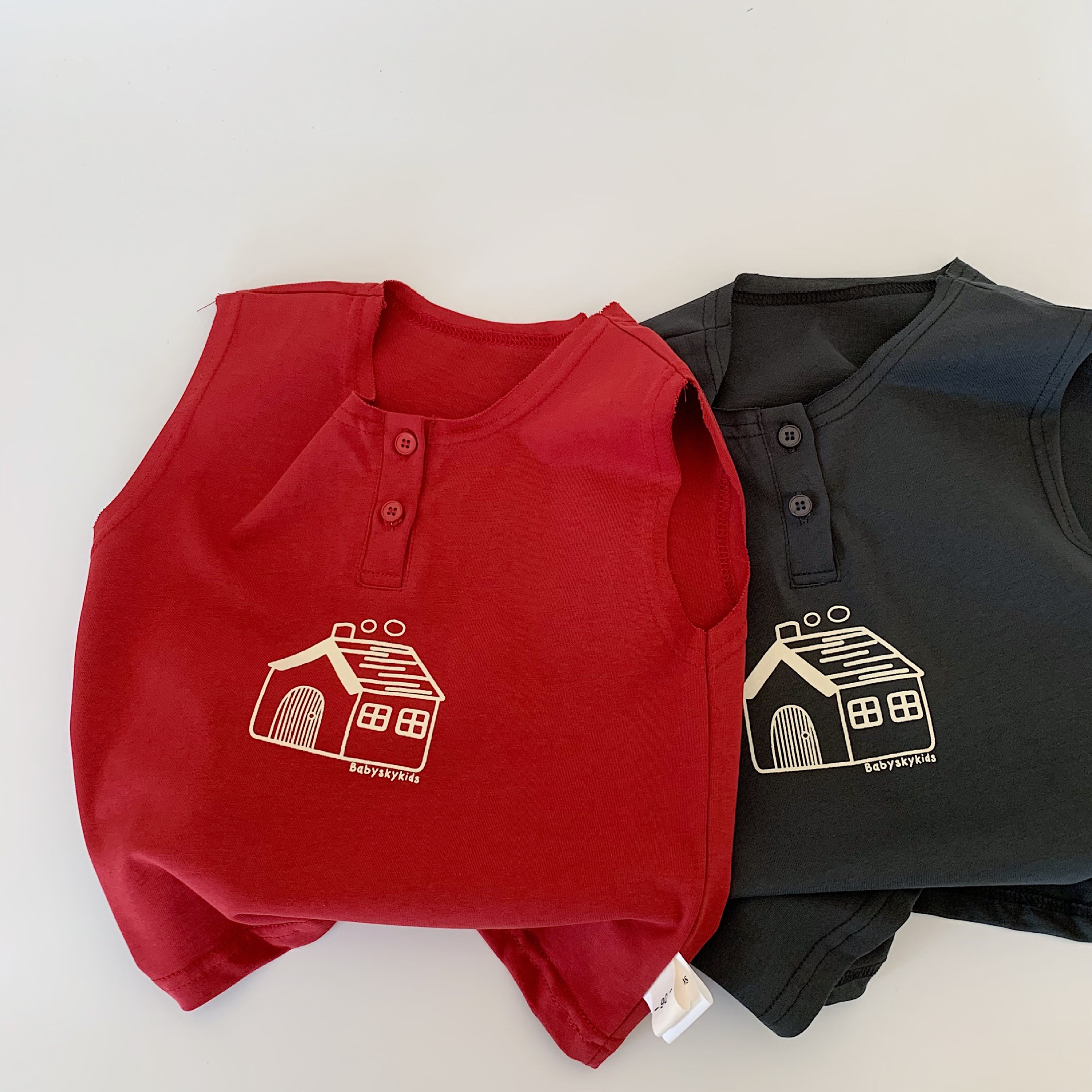 Chaleco para niño Maibao a categoría de ropa exterior 2025 verano nueva ropa para niños camiseta sin mangas para niños verano para niños al por mayor