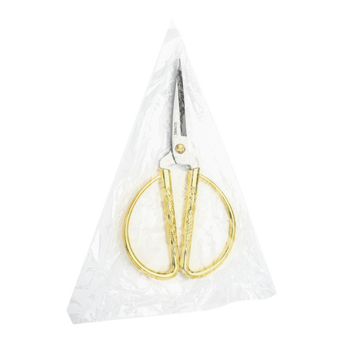 Dragon and Phoenix Chengxiang Alloy Scissors Golden Wedding Celebration Ribbon Cutting Opening Household Scissors Handmade Tailoring Scissors Wholesale
