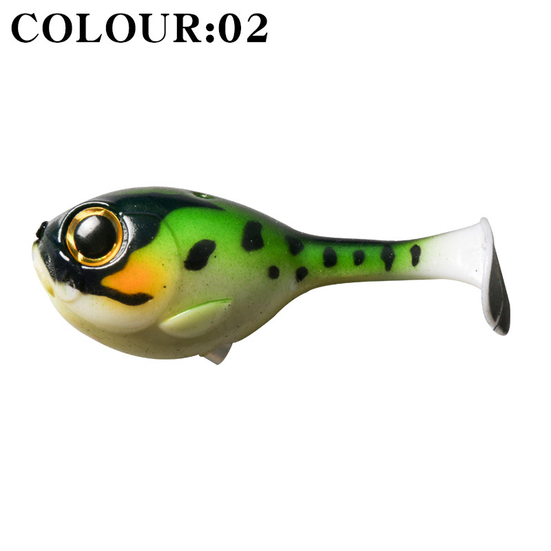 Agua superficie burbuja pescado 8,8G japonés Luya cebo salto pescado bajo pescado Rana pescado desgaste interior gancho de pescado cebo falso