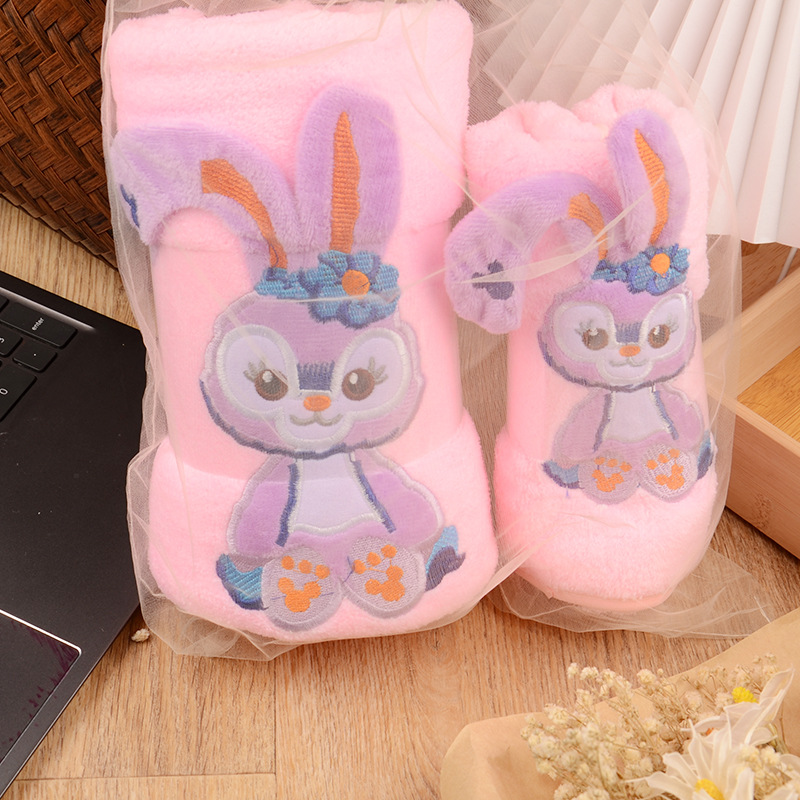 Manufacturer wholesale children's bath towels absorbent cartoon star with sunglasses bath towel set gift set hospitality gift opening ceremony