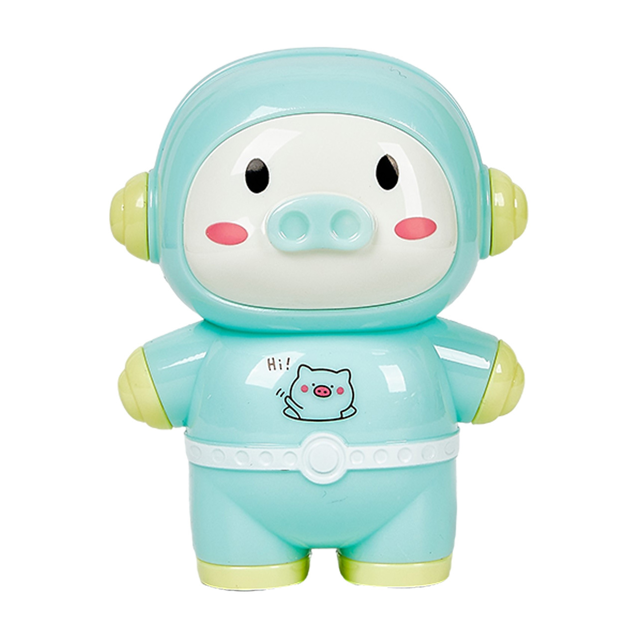 7830 cerdo astronauta sacapuntas Sacapuntas de pluma automática Sacapuntas de dibujos animados en forma de animal lindo sacapuntas