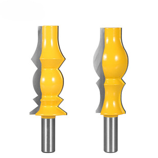 Drum Type Golden Crown Handrail Woodworking Milling Cutter 1/2 Handle Ceiling Line Knife Skirting Line Knife Ceiling Line