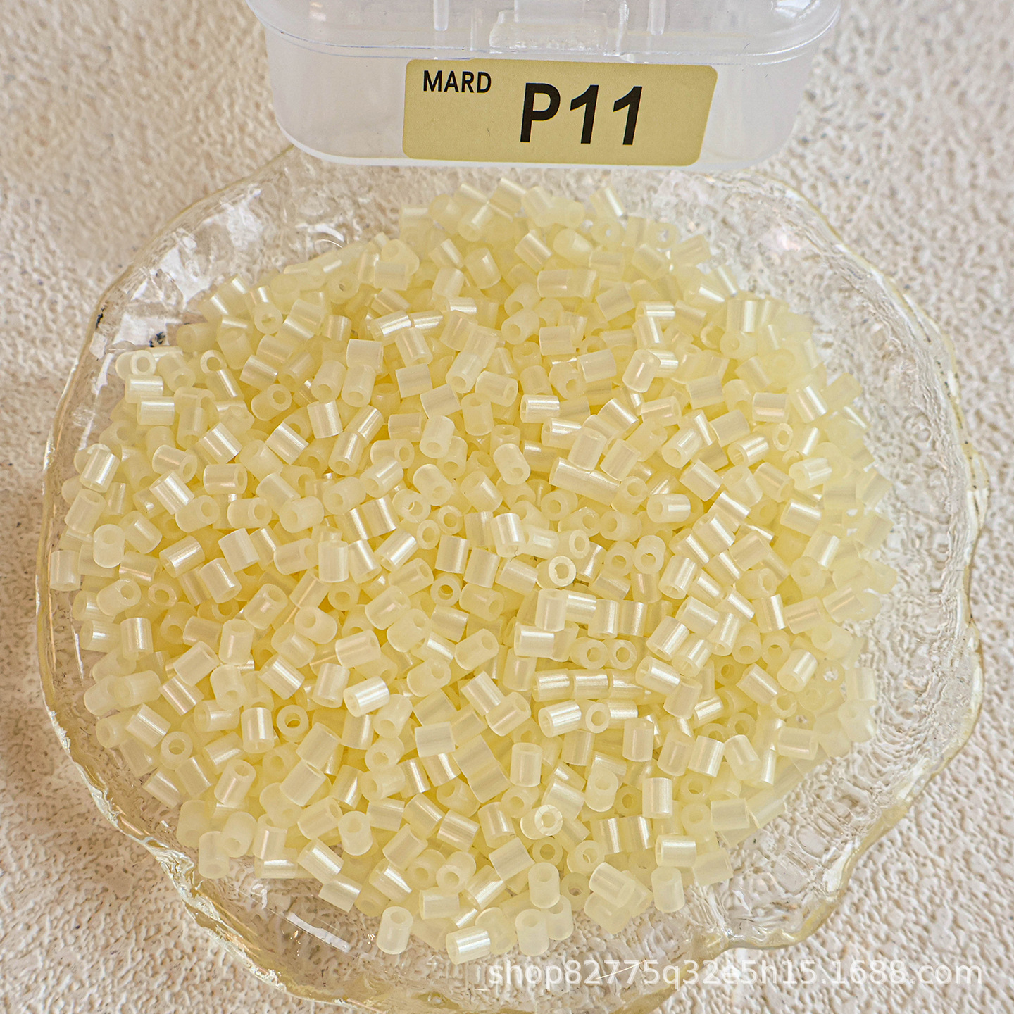Recarga de Cuentas de Fusión DIY 250g de Plástico PE