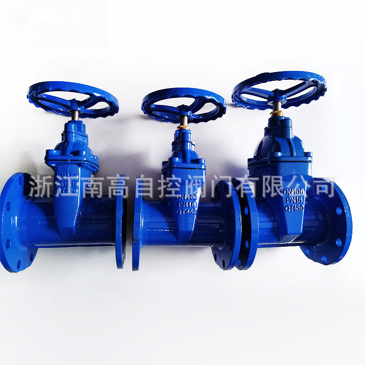 DN100弹性座软密封闸阀 z45x-16Q通径暗杆闸阀批发