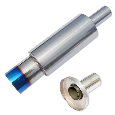 89/101 Large Outlet Sound Drum Straight | Exhaust pipe