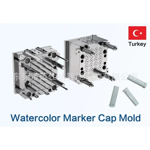 Akvarel qələm qapağı və gövdəsi, marker qələm üçün plastik inyeksiya qəlibi.