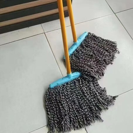 Flat Head Round Head String Mop, Cotton String Mop, Household Floor Mop, Five-Yuan Store and Street Vendor Supply