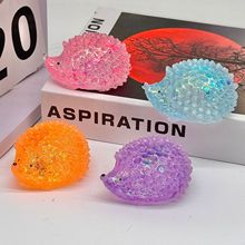 跨境创意麦芽糖泰迪犬捏捏乐忙回弹金粉小狗发泄解压小玩具批发