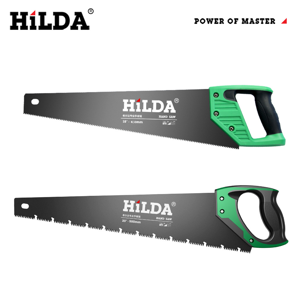 HiLDA hogar tablero de mano carpintería sierra fábrica de registro directo sierra de acero al manganeso sierra de jardín sierra de árbol al por mayor