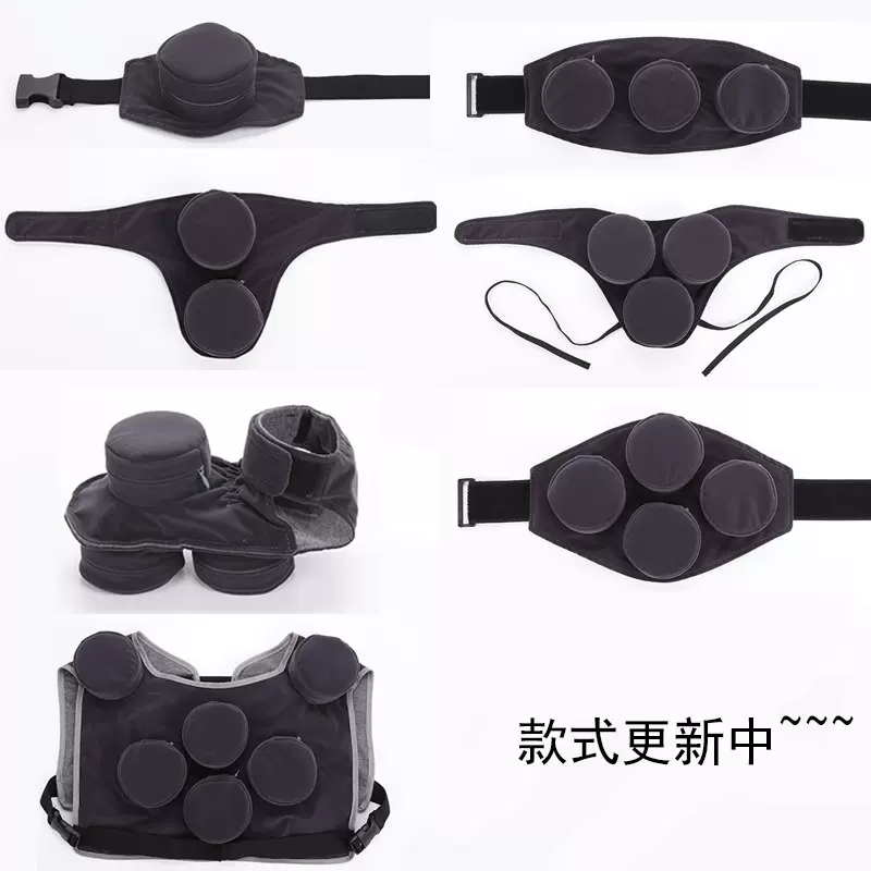 随身灸艾灸盒布套滤烟单联三联四联艾灸衣膝盖颈椎无烟艾灸罐订制