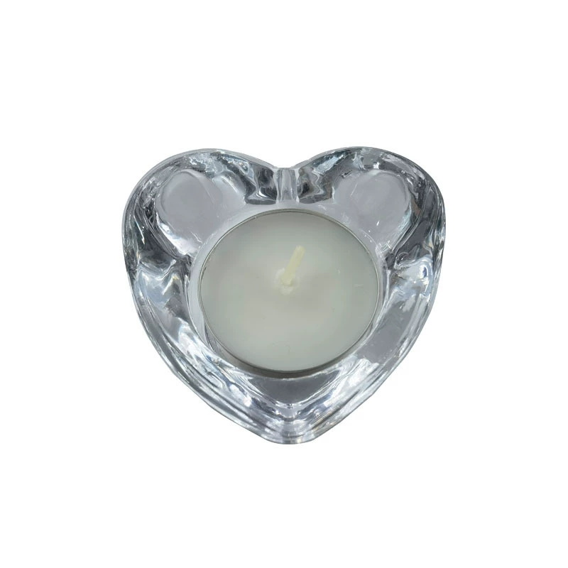 Glass candlestick square candlestick five-star candlestick plum blossom candlestick flat ball peach heart candlestick drill surface candlestick waist drum candle