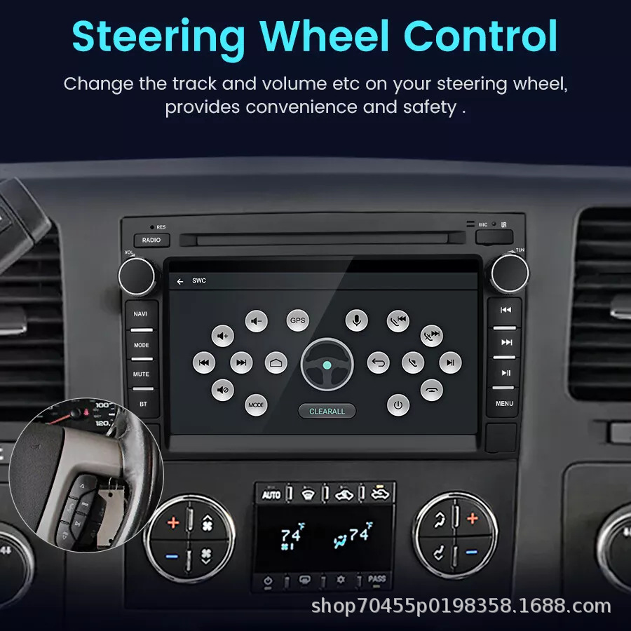 Suitable for Buick Encore Chevrolet GMC Car Central Control Large Screen Car GPS Android Navigator All-in-One