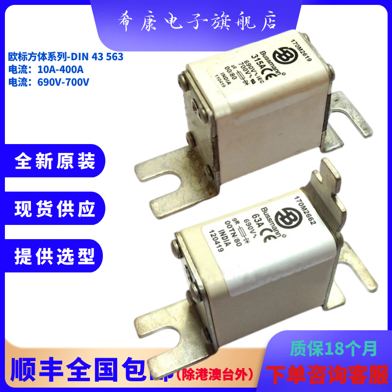 美国Bussmann熔断器170M2662